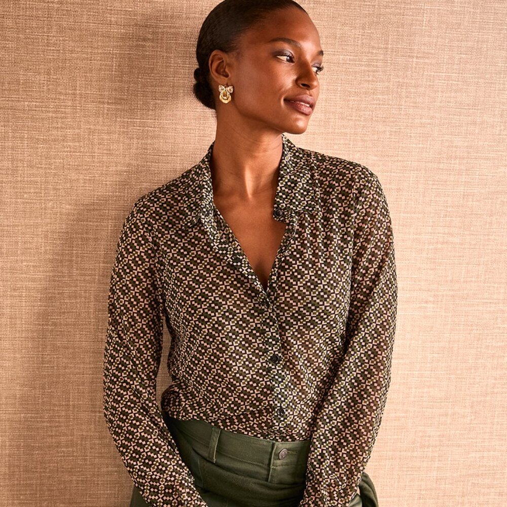 cabi Fall '25 Mesh Shirt